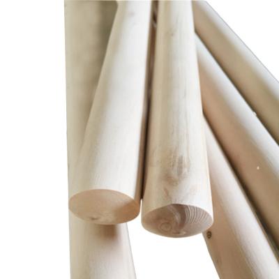 China Wholesale Custom Made Smooth Wire Italian Wooden Sweep Stick Broom Handle Broom Cleaning Stick for sale