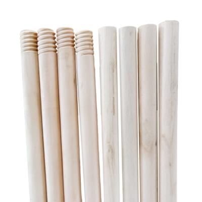 China Daily Cleaning Suppliers Wipes Cheap Floor Cleaning Eucalyptus Material Natural Wooden Brooms Handles Wooden Stick for sale