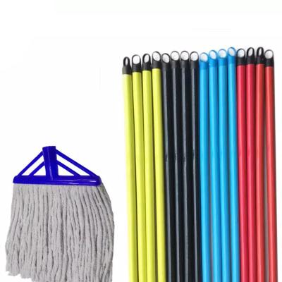 China Wholesale Wooden Broom Handle Brush Stick Daily Cleaning Wooden PVC Coated Design Wooden Broom Handle for sale