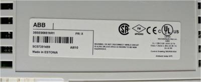 China 3BSE008516R1 AI810 ABB Analog-Eingangsmodule 8 Kanäle zu verkaufen