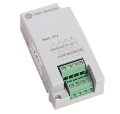 Κίνα 2080-OF2 Allen Bradley Micro800 2 Point Analog Output Plug-In Module προς πώληση