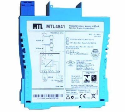 China MTL4541 MTL Instruments Repeater Power Supply 4/20mA, HART®, 2- Or 3-Wire Transmitters Te koop