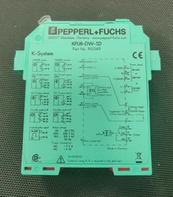 中国 ペッパール+フックス回転速度モニター KFU8-DW-1.D ≤ 10 Hz 切り替える周波数と0.3mm ターゲットサイズ 販売のため