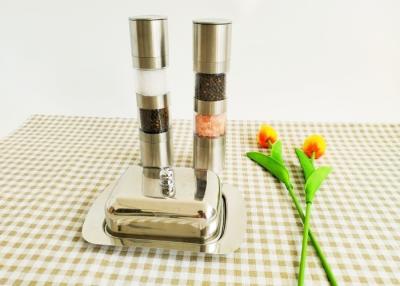 Κίνα Dual Salt And Pepper Grinder Stainless Steel Pepper Mills προς πώληση