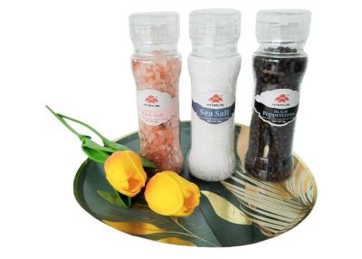 China Grinder Combo For Condiment Manual Plastic Grinder Mill With Salt Pepper for sale