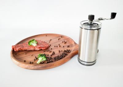 China Rotable Pull Rod Stainless Steel Salt Pepper Grinders for sale