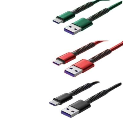 China MP3 / MP4 Player Customized  manufacturer wholesale 2A fast charging/data transfer USB A TO USB C cable   1M braid durable  cable 3.3FT for sale