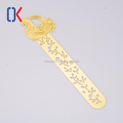 China Promotional Custom China Fashion Design Metal Etching Logo Bookmark for sale