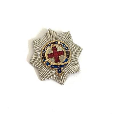 China Europe Enamel Pin High Quality Metal Cheap Customized Wholesale Cheap Military Insignia Badge Pins for sale