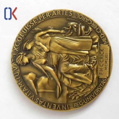 China Custom China Factory Price Old Style Reproduction Metal Antique Personalized Challenge Coin for sale