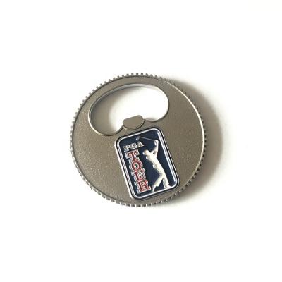 China Promotional Cheap Viable High Quality Home Custom Bottle Opener Golf TPG Metal Wholesale Metal Bottle Opener for sale