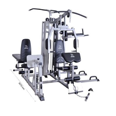 China Universal Indoor Multi Function 3 Station Home Fitness Equipment Gym For Body Building for sale