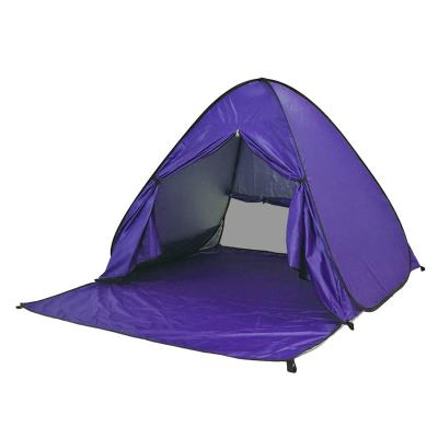 China Camouflage / Noise Playground Solid Color 2-3 Person Sandy Beach Automatic Outdoor UV Protection Ventilation Tent for sale