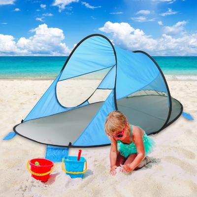 China Camouflage/Field Game Sandy Beach Ventilation Tent Automatically Pop Up Fashion Hot Sale Waterproof Sun Protection Tent for sale