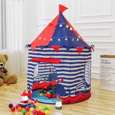 China Soft Foldable Toy Kid Yurt Princess Tent Window Rose Castle Play Tent With Glow In The Dark Stars Indoor Toys for sale