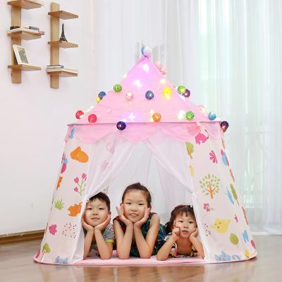 China Soft Big Toy Large Princess Tent Girls Playhouse Kids Castle Indoor Outdoor Games and Play Tent for sale