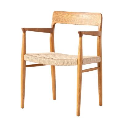 China (Other)Wabi sabi style elm adjustable luxury set 6 chairs wood nordic woodenmodern dining room chairs dining chairs for sale