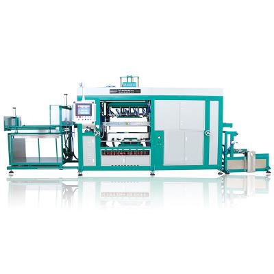 China Fully Automatic Plant PVC/PET/PP/PS Vacuum Forming Machine for sale