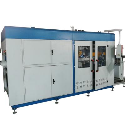 China Garment Shops High Speed ​​Automatic Plastic Lunch Box Making Vacuum Forming Machine for sale