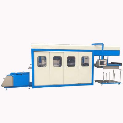 China Automatic Disposable Plastic Hotels Food Container Vacuum Forming Machine for sale