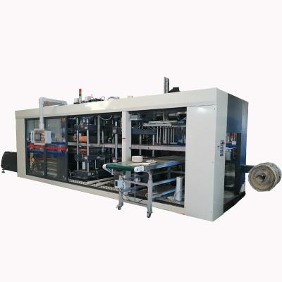 China Forming Disposable Plastic Trays Plates Containers Thermoforming Machine for sale