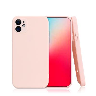 China Waterproof New Arrival 2022 Round Slim Light Silicone Phone Case Cover For iPhone XR 11 12 13 Pro Max for sale