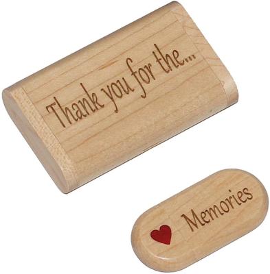 China Wooden Flash Drive 64gb Wooden Box Wholesale Wooden Usb 3.0 Flash Drives for sale