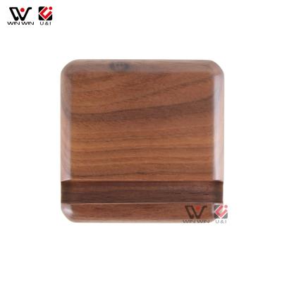 China 2021 new waterproof lazy cell phone holder mobile phone holder multi-function wooden bracket accessories for sale