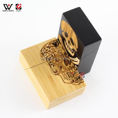 China 2018 Cigarette Storage Container New Arrival Wood Product Wood Material OEM Design Cigarette Holder for sale