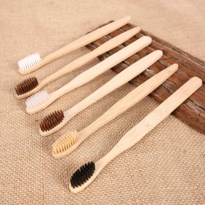 China Foldable Custom Eco - Friendly Charcoal Stiffens OEM Bamboo Toothbrush for sale