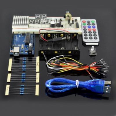 China UNO R3 Starter Kit for Arduino with 830 Hole Breadboard Leds LM35 Sensor DIY Learning kit for sale