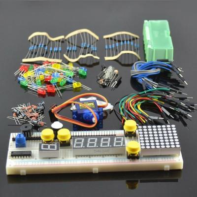 China Enthusiasts Starter Kit for Arduino with 830 Breadboard and Mini Sevor Diy Learning parts for sale