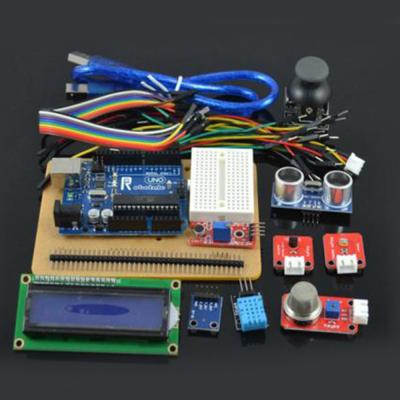 China Analog Display Starter Kit for Arduino with PS2 Game Joystick UNO R3 Board LCD1602 Mini Breadboard for sale