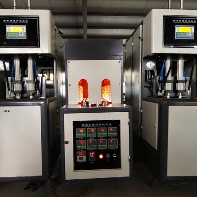 China Manual bottle blow molding machine with simpler design and longer machine life for sale