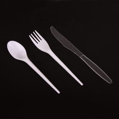 China High Quality Steel Fork Disposable Spoon Knife Plastic Tableware Mold for sale