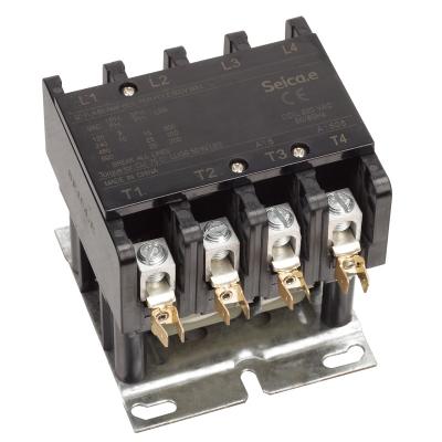 China 50 amp 4 Pole Contactors for Air Conditioner for 50 Hz  / 60 Hz Frequency for sale