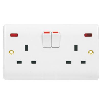 China Industrial Electrical Parts , Copper H62 Inside Material Plug Sockets and Light Switches  for sale