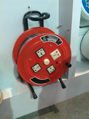 China 250V 16A Multi Socket Electrical Cable Reel for factory / Home / Industrial for sale