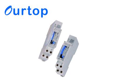 China SUL180a Mechanical Timer Switch 1 Modules , Din Rail Analogue Time Switch 1 Channel for sale