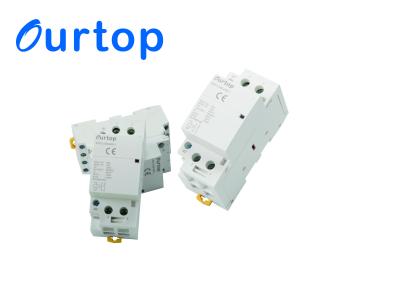 China Contactor modular eléctrico del carril del dinar, contactor 100A de poste del control de motor dos en venta