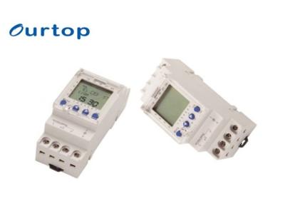 China Din Rail Mounted Electronic Timers / Din Rail Mounted Digital Timer Quartz Time Basis for sale