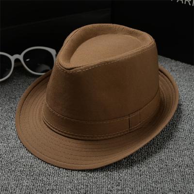 China Wholesale Fedora Cotton Wide Brim Custom Fedora Hat from Fashional for sale