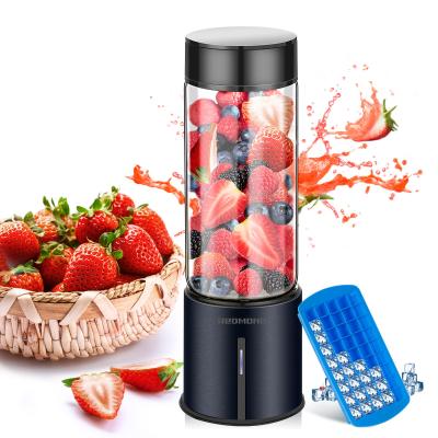 China Car Redmond USB Rechargeable Personal Fruit Smoothie Blender Cup Mini Juicer Gym Portable Blender Bottle Small for sale