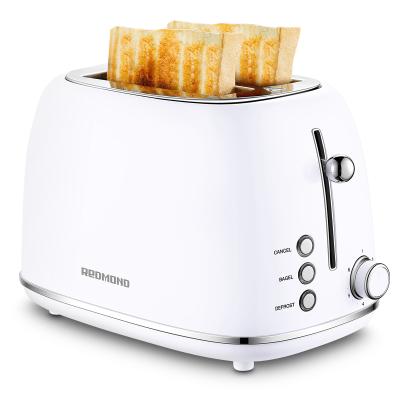 China Retro Car Household Style Stainless Steel 2 Slice Bread Electric Toaster for sale