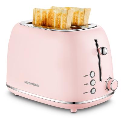 China Retro Car Styling 2 Slice Stainless Steel Bread Toaster Household Use for sale