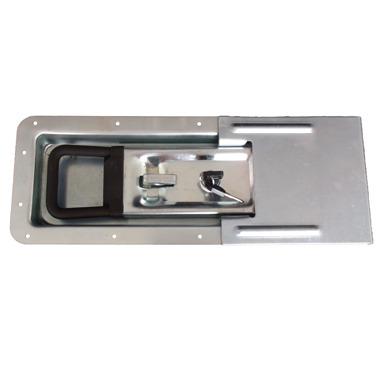 China Steel Recessed Door Handle Steel Lock For Trailer 02342E for sale