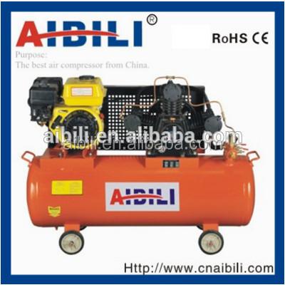 China AIBILI (Zhejiang) manufacturer air compressors diesel engine lubricated belt driven industrial air compressors with CE certification for sale