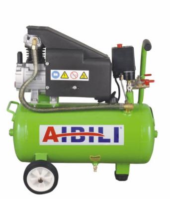 China WENLING AIBILI Lubricated Direct Driven Mini 24L Low Noise Portable Air Compressor for sale