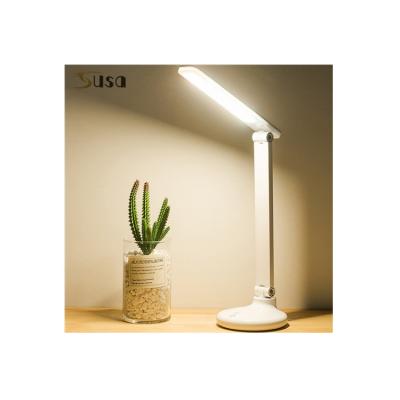 China Modern 3-Step Dimming Led Clip Desk Lamp 180 Flexible Led Battery Operated Desk Lamp for sale