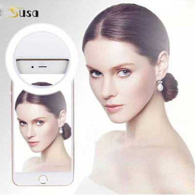 China Portable Mini Selfie LED Small Piece M7 Selfie Fill Light Ring Flash Light Universal USB Left Lamp Clip for sale